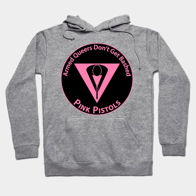 Pink Pistols - Patch Version Hoodie by Operation Blazing Sword